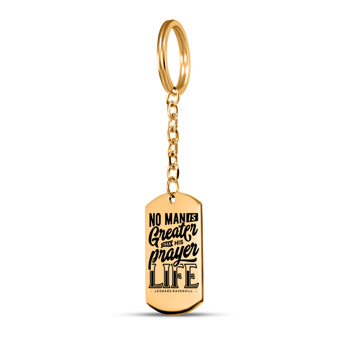Christian Keychain Leonard Ravenhill's Prayer Life Tag Tag Keychains