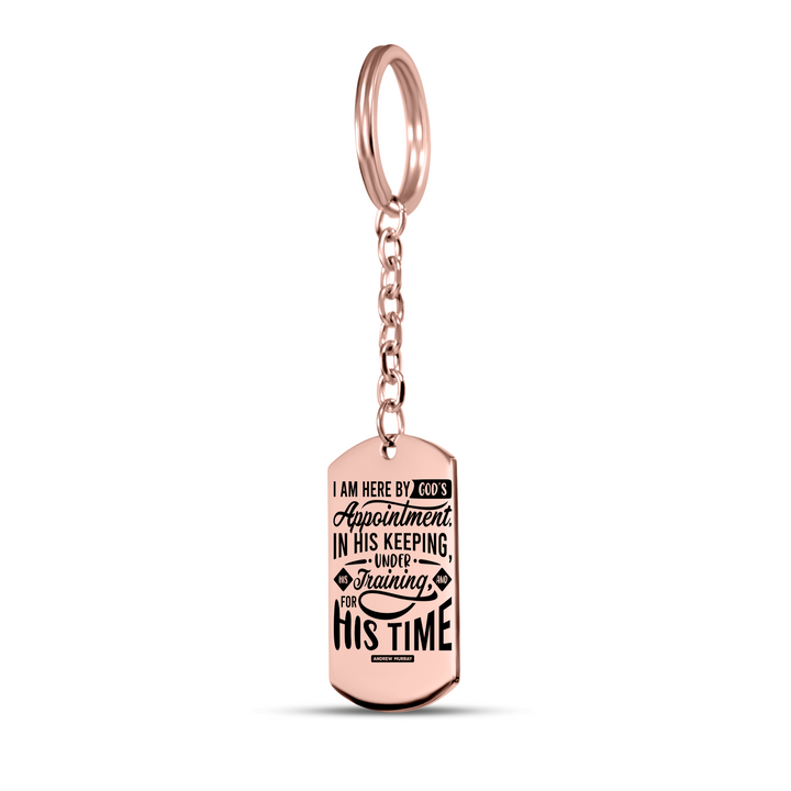 Christian Keychain Andrew Murray's His Time Tag Tag Keychains