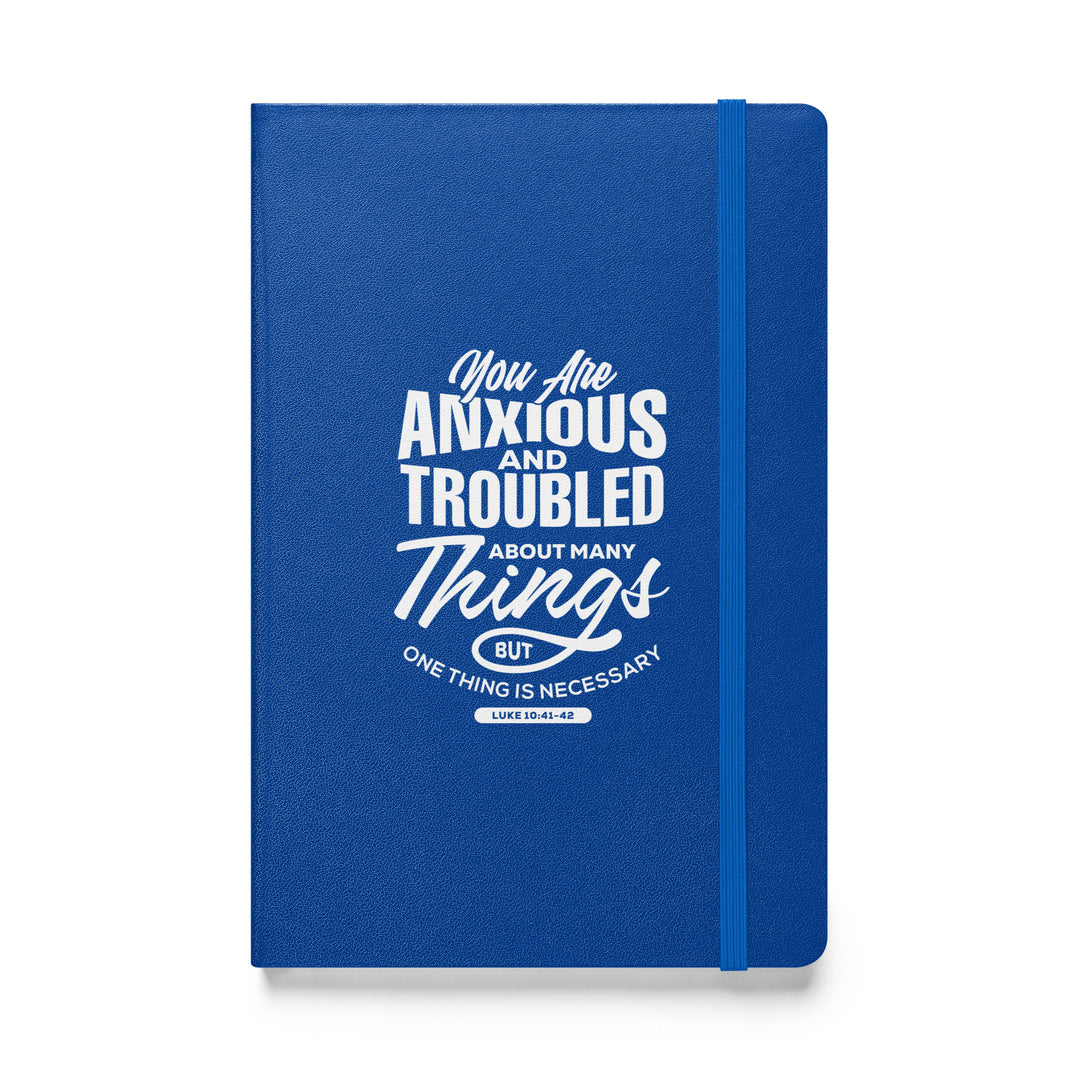 Sermon Notes Notebook Anxious and Troubled Sermon Notebooks Blue  