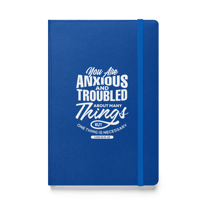 Sermon Notes Notebook Anxious and Troubled Sermon Notebooks Blue  
