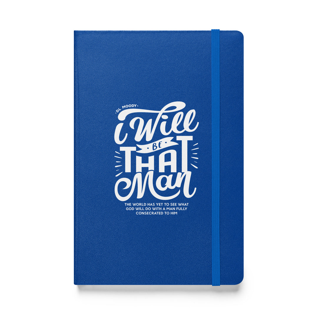 Sermon Notes Notebook D.L. Moody's I Will Be That Man Sermon Notebooks Blue