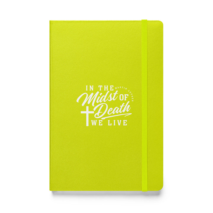 Sermon Notes Notebook Martin Luther's Midst of Death Sermon Notebooks Lime