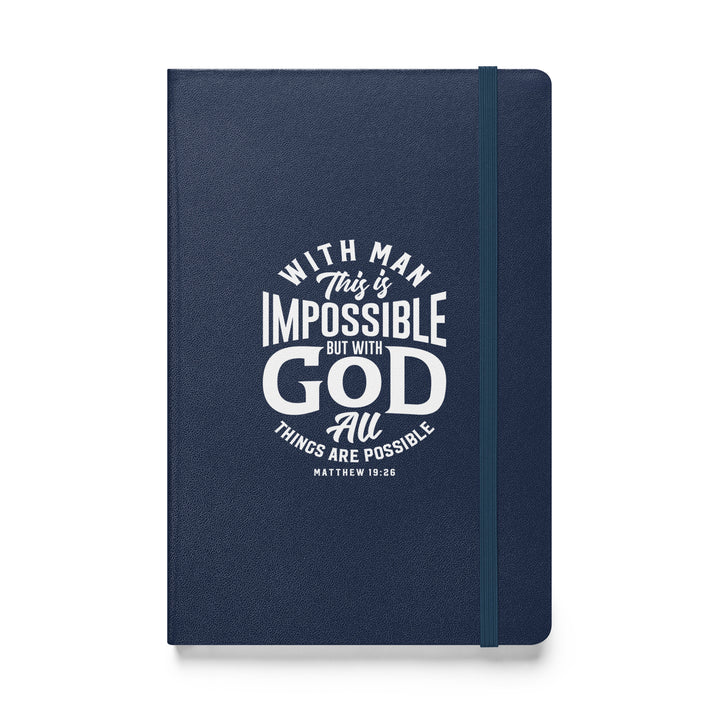 Sermon Notes Notebook All Things Are Possible Sermon Notebooks Navy  