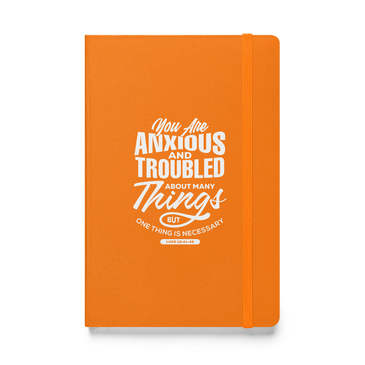 Sermon Notes Notebook Anxious and Troubled Sermon Notebooks Orange  