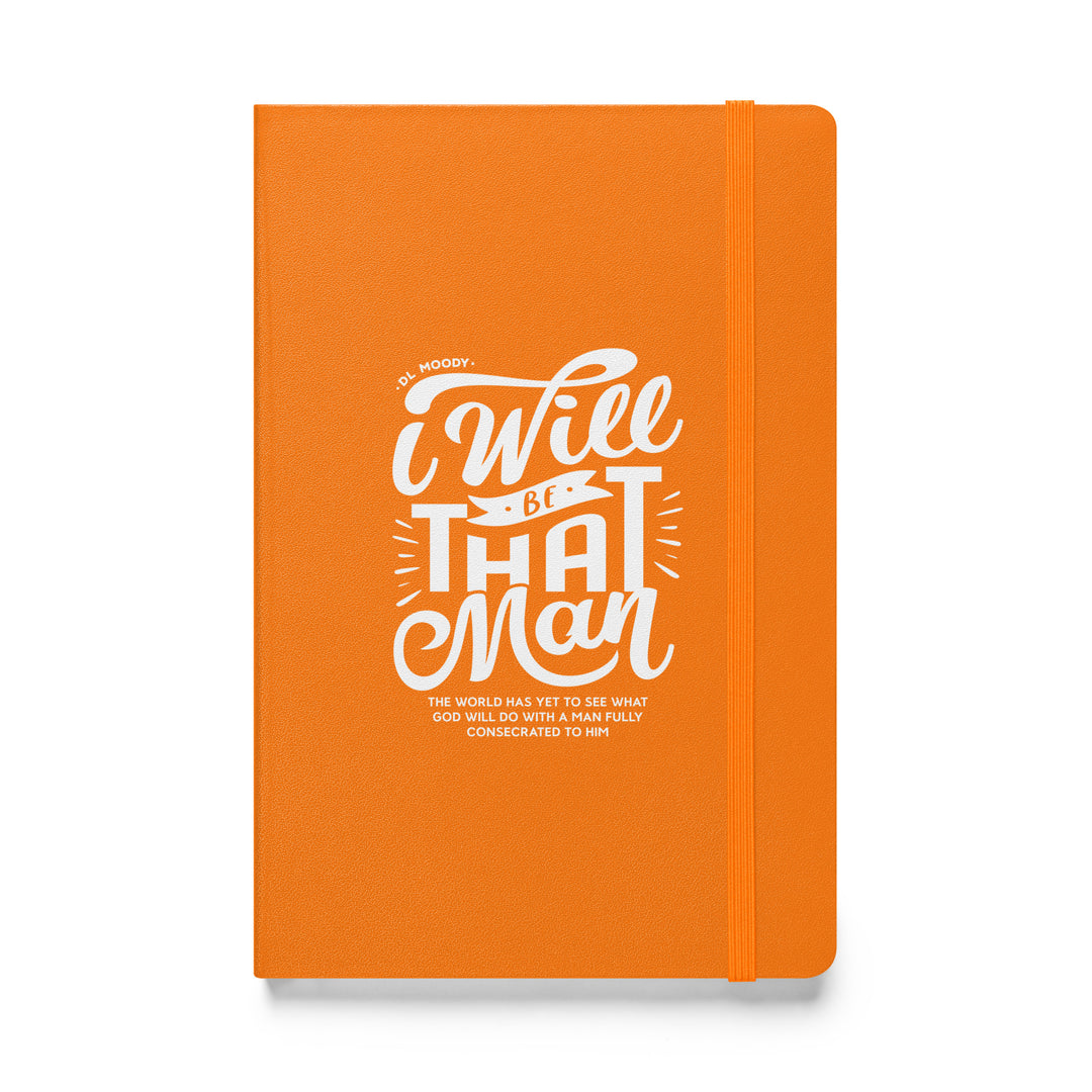 Sermon Notes Notebook D.L. Moody's I Will Be That Man Sermon Notebooks Orange