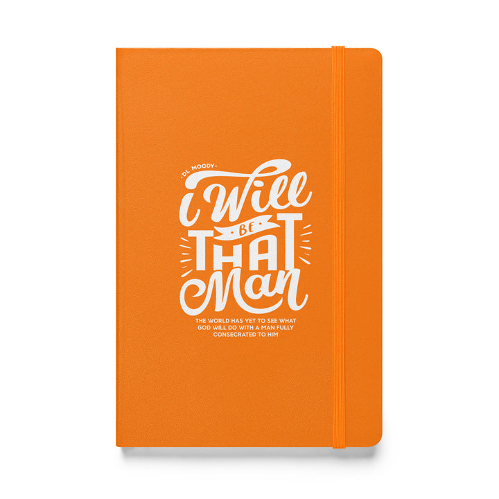 Sermon Notes Notebook D.L. Moody's I Will Be That Man Sermon Notebooks Orange