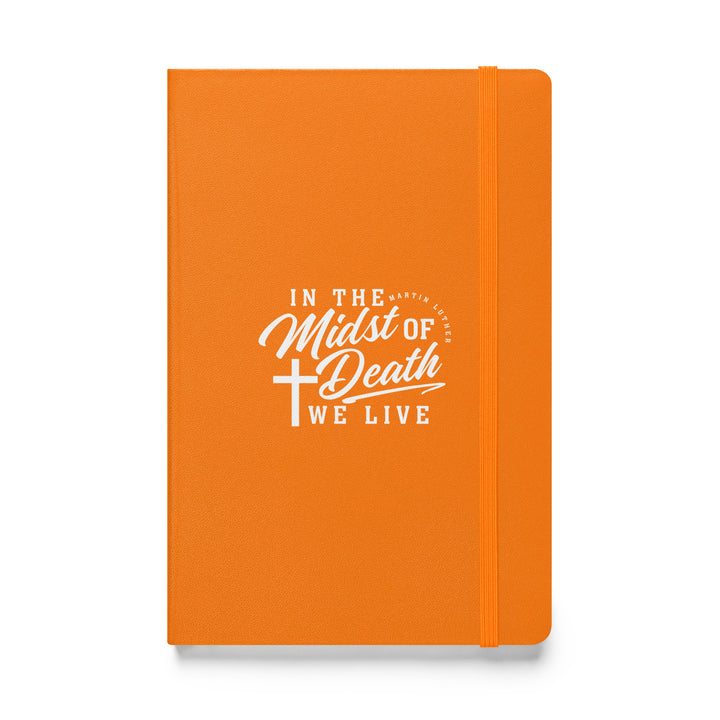 Sermon Notes Notebook Martin Luther's Midst of Death Sermon Notebooks Orange