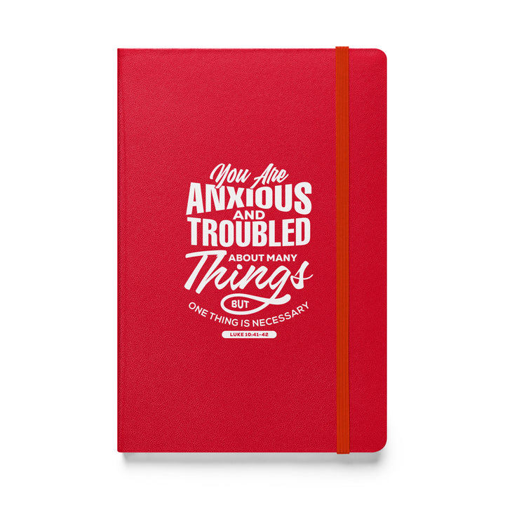 Sermon Notes Notebook Anxious and Troubled Sermon Notebooks Red  