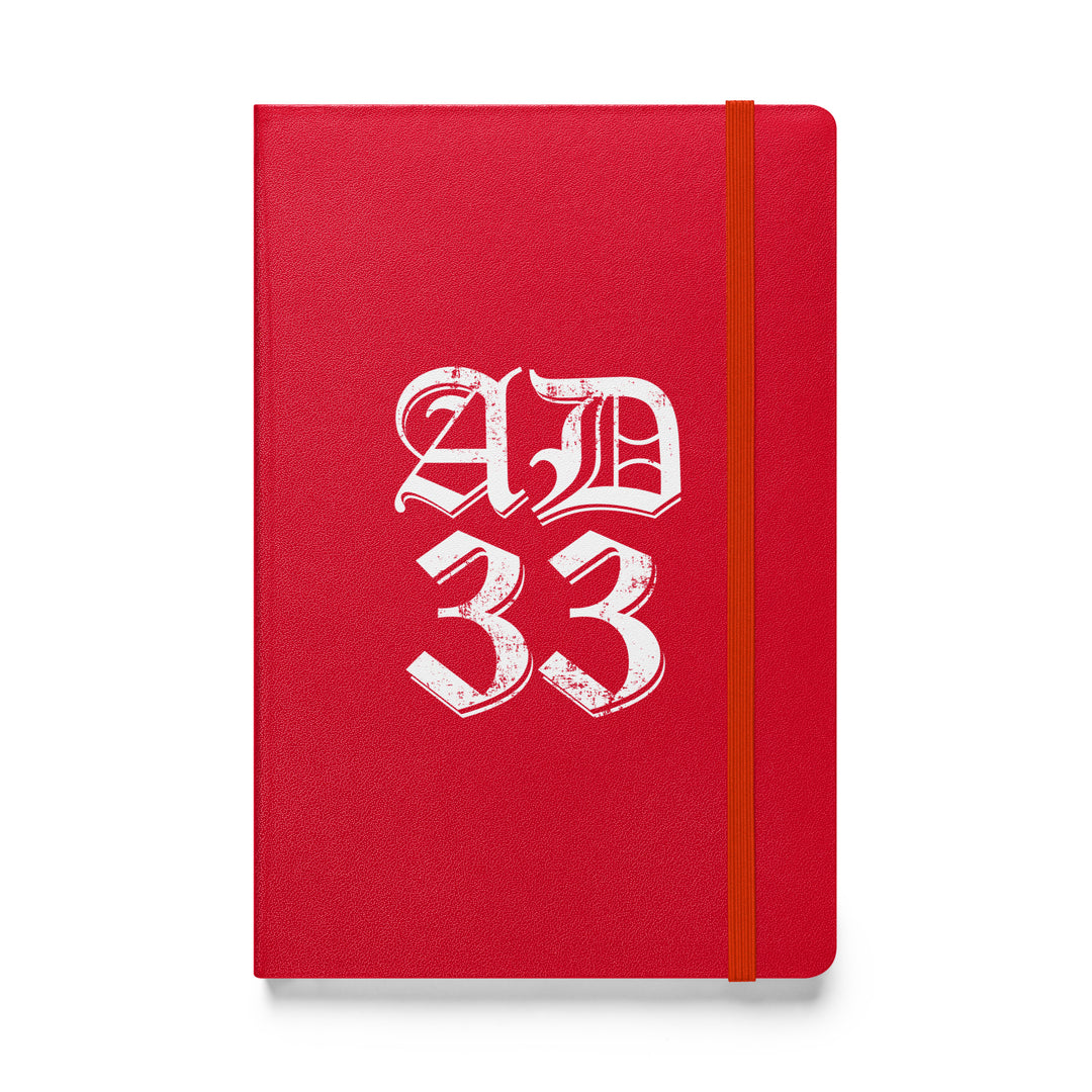 Sermon Notes Notebook AD 33 Hardcover Sermon Notebooks Red  
