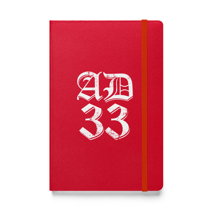 Sermon Notes Notebook AD 33 Hardcover Sermon Notebooks Red  