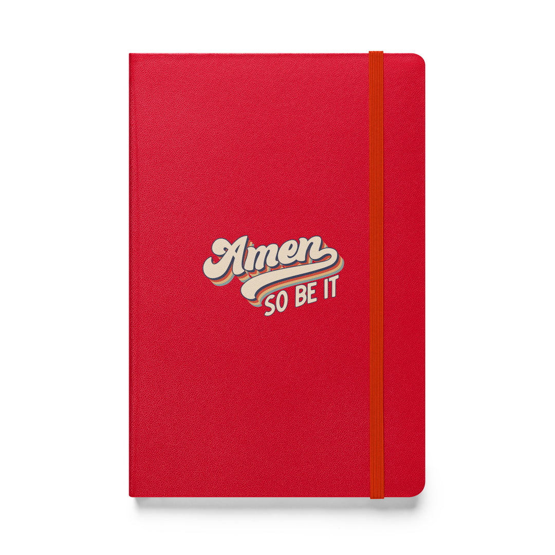 Sermon Notes Notebook Amen Hardcover Sermon Notebooks Red  