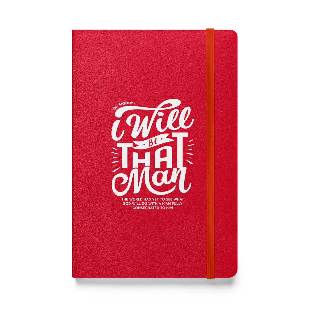 Sermon Notes Notebook D.L. Moody's I Will Be That Man Sermon Notebooks Red
