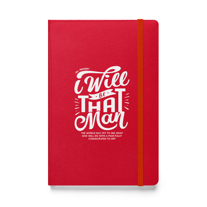 Sermon Notes Notebook D.L. Moody's I Will Be That Man Sermon Notebooks Red