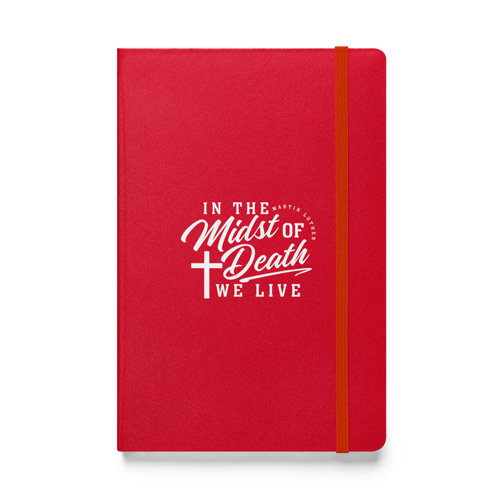 Sermon Notes Notebook Martin Luther's Midst of Death Sermon Notebooks Red
