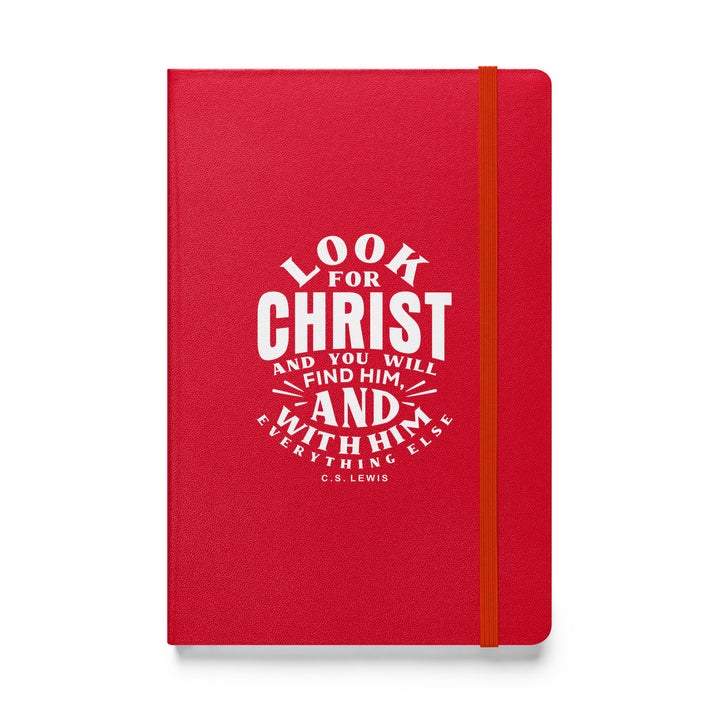 Sermon Notes Notebook C.S. Lewis Look For Christ Sermon Notebooks Red