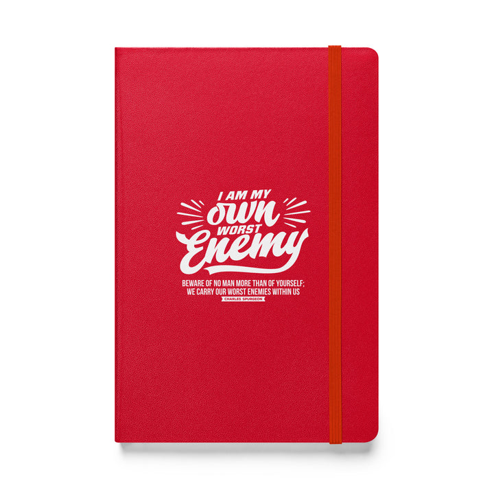 Sermon Notes Notebook Charles Spurgeon's Worst Enemy Sermon Notebooks Red