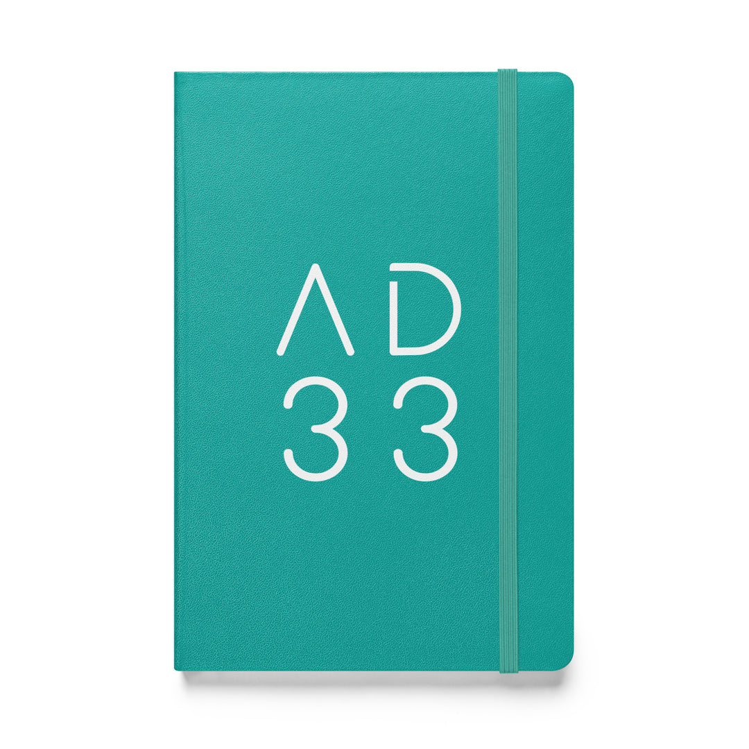 Sermon Notes Notebook AD 33 Hardcover Sermon Notebooks Turquoise  