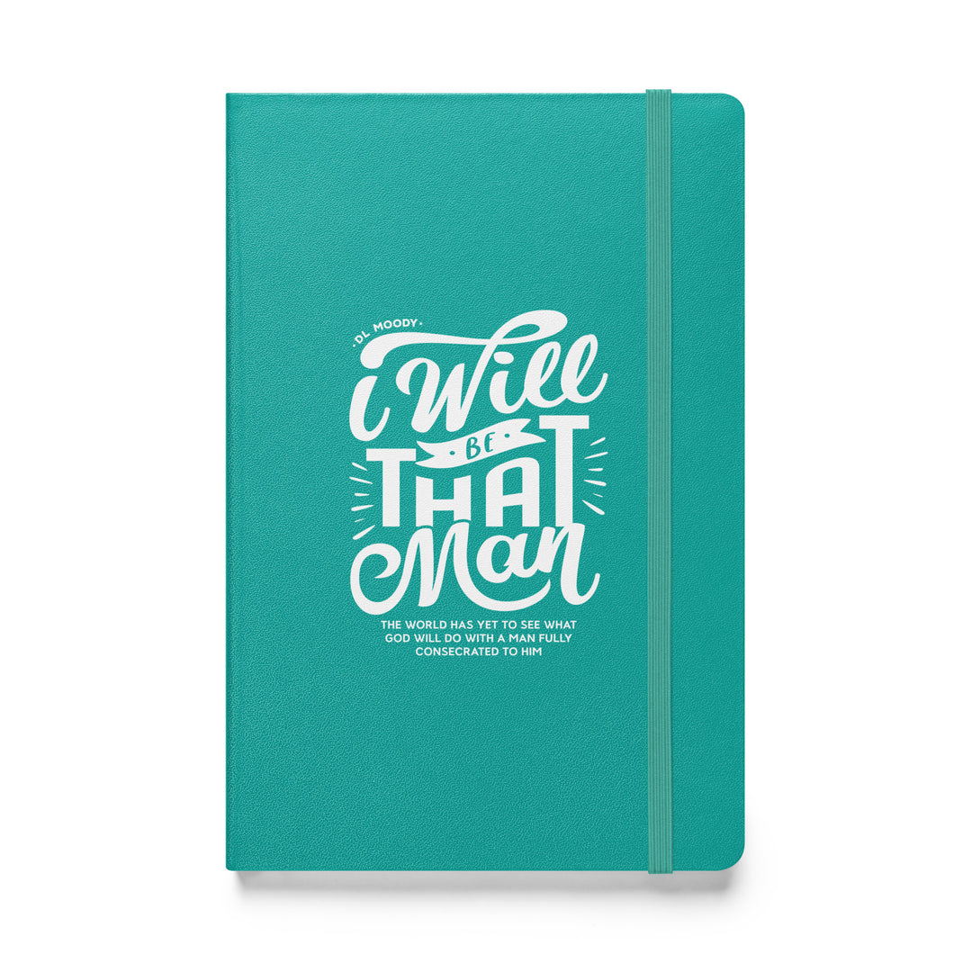 Sermon Notes Notebook D.L. Moody's I Will Be That Man Sermon Notebooks Turquoise