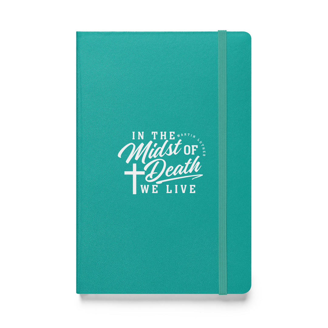 Sermon Notes Notebook Martin Luther's Midst of Death Sermon Notebooks Turquoise