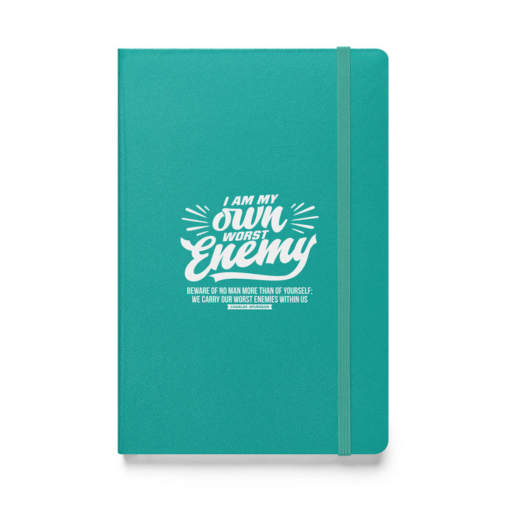 Sermon Notes Notebook Charles Spurgeon's Worst Enemy Sermon Notebooks Turquoise