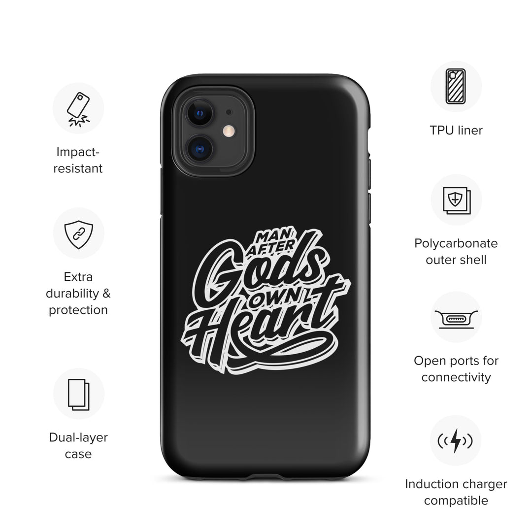 Christian Phone Case Man After God's Heart for iPhone® iPhone® Phone Cases   