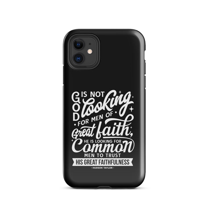 Christian Phone Case Hudson Taylor Common Men Black for iPhone® iPhone® Phone Cases Glossy iPhone 11