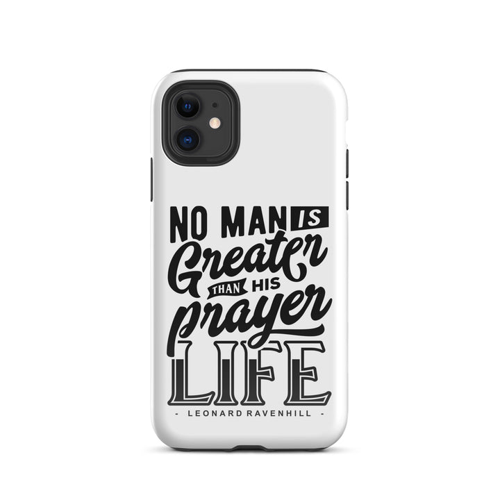 Christian Phone Case Leonard Ravenhill's Prayer Life White for iPhone® iPhone® Phone Cases Glossy iPhone 11