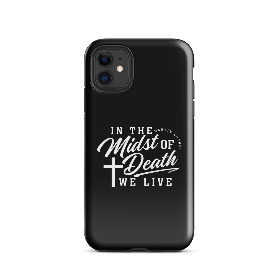 Christian Phone Case Martin Luther's Midst of Death Black for iPhone® iPhone® Phone Cases Glossy iPhone 11