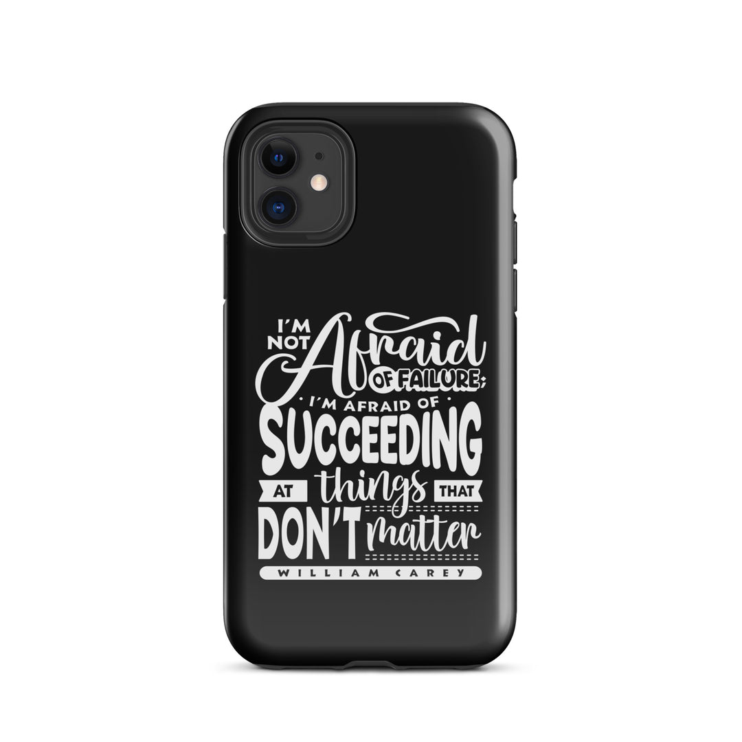 Christian Phone Case William Carey's Things That Matter Black for iPhone® iPhone® Phone Cases Glossy iPhone 11