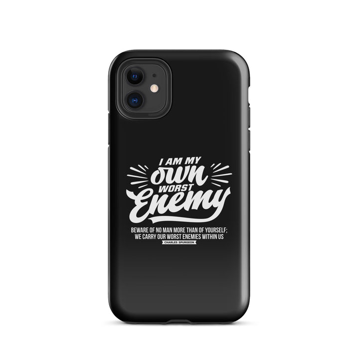 Christian Phone Case Charles Spurgeon's Worst Enemy Black for iPhone® iPhone® Phone Cases Glossy iPhone 11