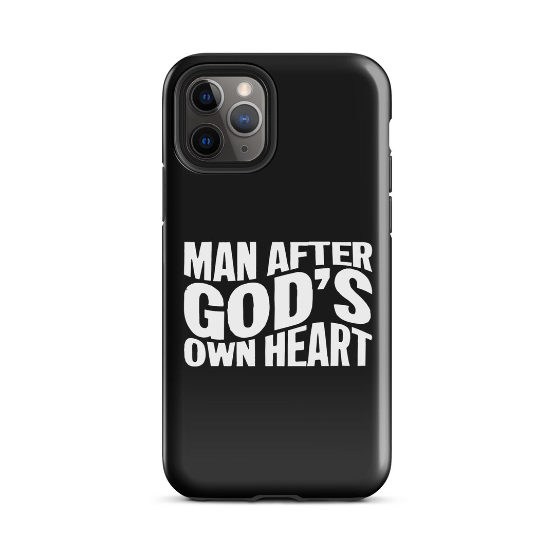 Christian Phone Case Man After God's Heart for iPhone® iPhone® Phone Cases Glossy iPhone 11 Pro 