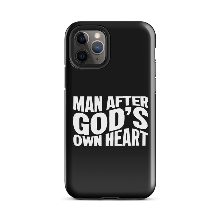 Christian Phone Case Man After God's Heart for iPhone® iPhone® Phone Cases Glossy iPhone 11 Pro 
