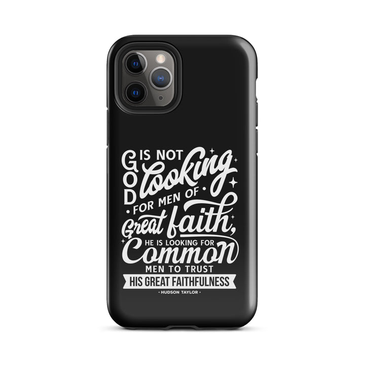 Christian Phone Case Hudson Taylor Common Men Black for iPhone® iPhone® Phone Cases Glossy iPhone 11 Pro