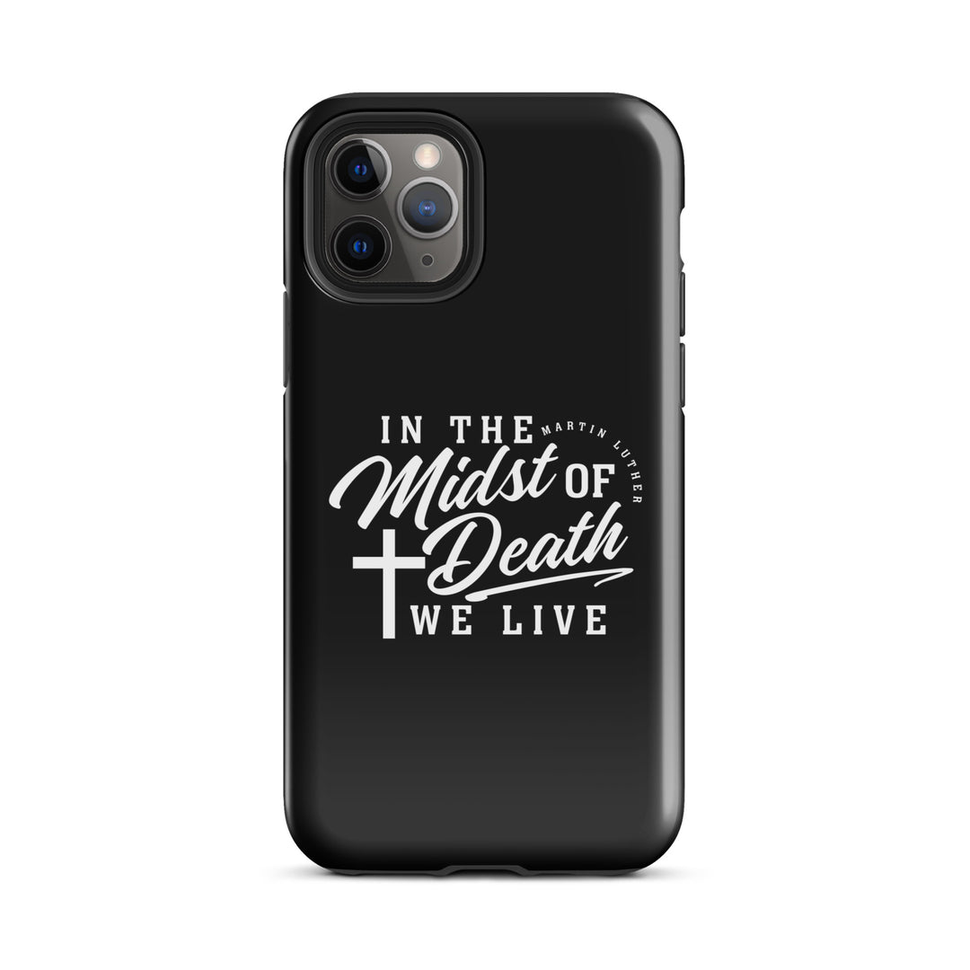 Christian Phone Case Martin Luther's Midst of Death Black for iPhone® iPhone® Phone Cases Glossy iPhone 11 Pro