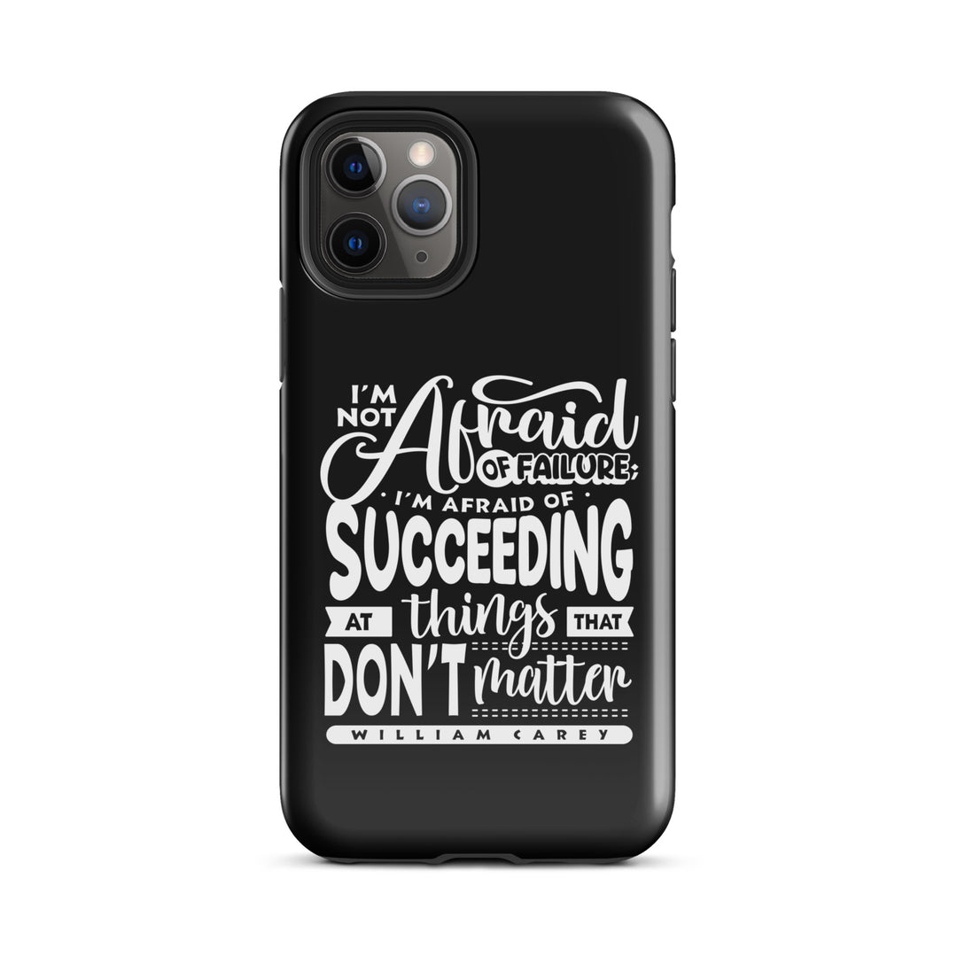 Christian Phone Case William Carey's Things That Matter Black for iPhone® iPhone® Phone Cases Glossy iPhone 11 Pro