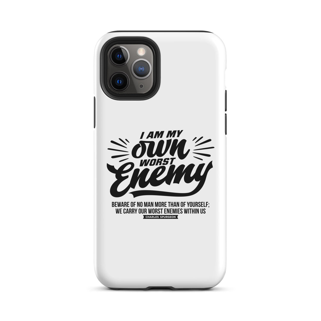 Christian Phone Case Charles Spurgeon's Worst Enemy White for iPhone® iPhone® Phone Cases Glossy iPhone 11 Pro