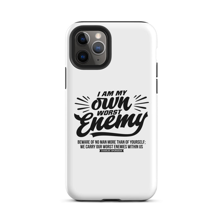 Christian Phone Case Charles Spurgeon's Worst Enemy White for iPhone® iPhone® Phone Cases Glossy iPhone 11 Pro