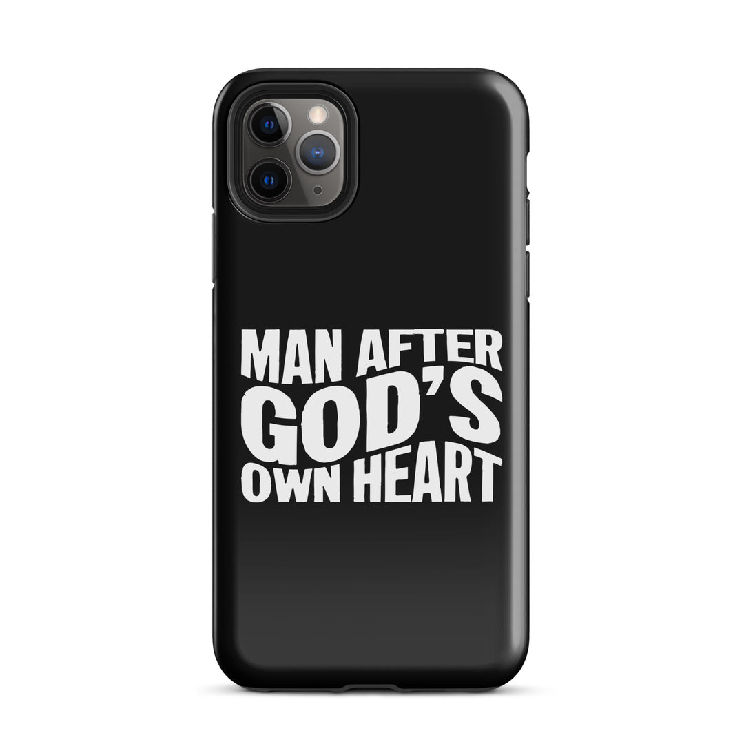Christian Phone Case Man After God's Heart for iPhone® iPhone® Phone Cases Glossy iPhone 11 Pro Max 
