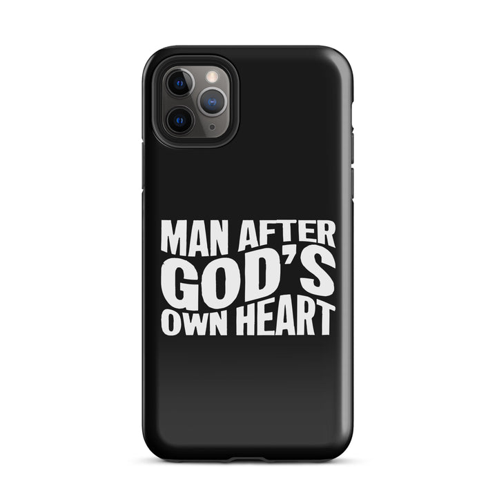 Christian Phone Case Man After God's Heart for iPhone® iPhone® Phone Cases Glossy iPhone 11 Pro Max 