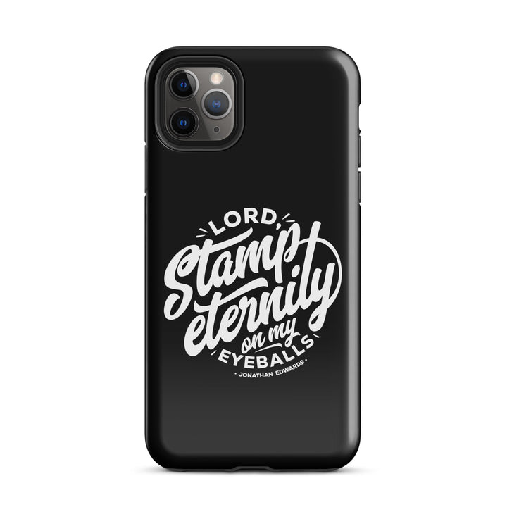 Christian Phone Case Jonathan Edwards Stamp Eternity Black for iPhone® iPhone® Phone Cases Glossy iPhone 11 Pro Max