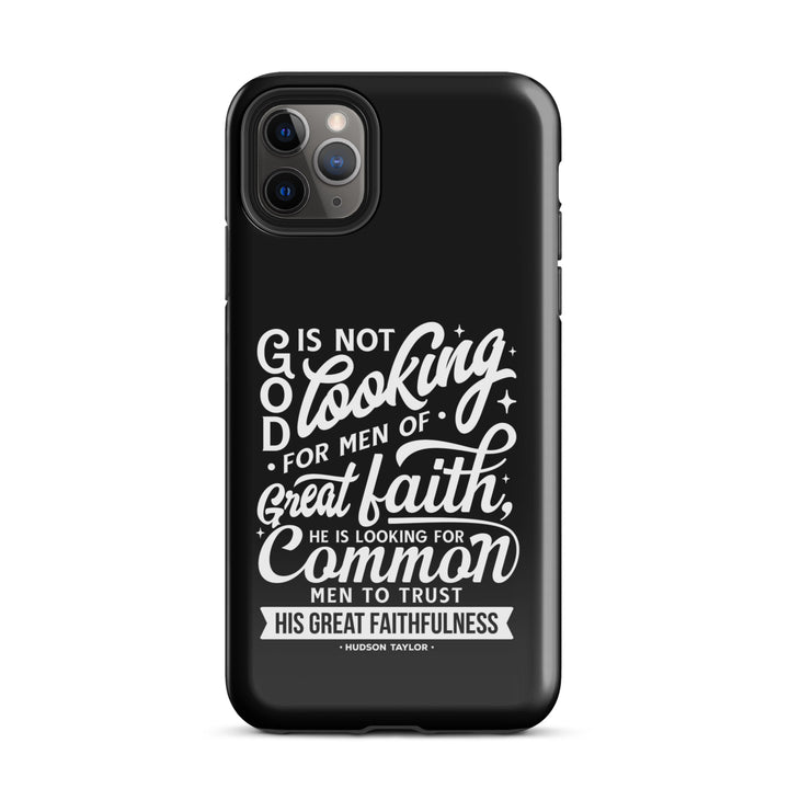 Christian Phone Case Hudson Taylor Common Men Black for iPhone® iPhone® Phone Cases Glossy iPhone 11 Pro Max