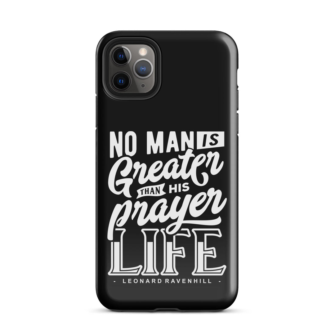 Christian Phone Case Leonard Ravenhill's Prayer Life Black for iPhone® iPhone® Phone Cases Glossy iPhone 11 Pro Max