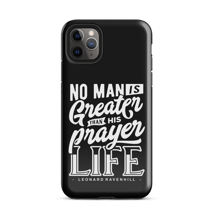 Christian Phone Case Leonard Ravenhill's Prayer Life Black for iPhone® iPhone® Phone Cases Glossy iPhone 11 Pro Max