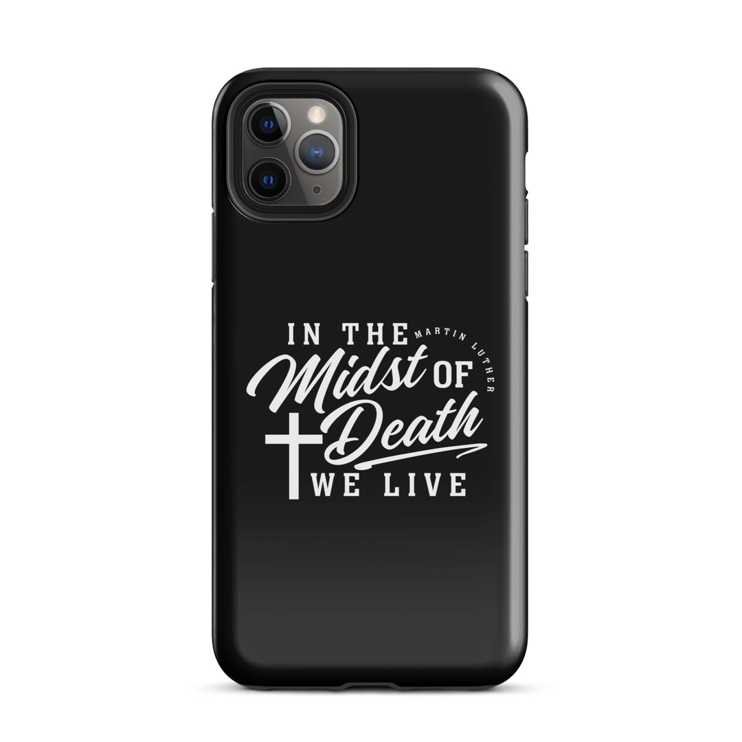 Christian Phone Case Martin Luther's Midst of Death Black for iPhone® iPhone® Phone Cases Glossy iPhone 11 Pro Max