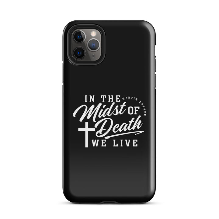 Christian Phone Case Martin Luther's Midst of Death Black for iPhone® iPhone® Phone Cases Glossy iPhone 11 Pro Max
