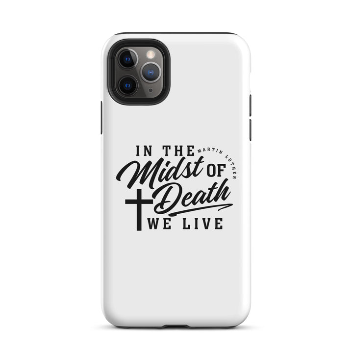 Christian Phone Case Martin Luther's Midst of Death White for iPhone® iPhone® Phone Cases Glossy iPhone 11 Pro Max