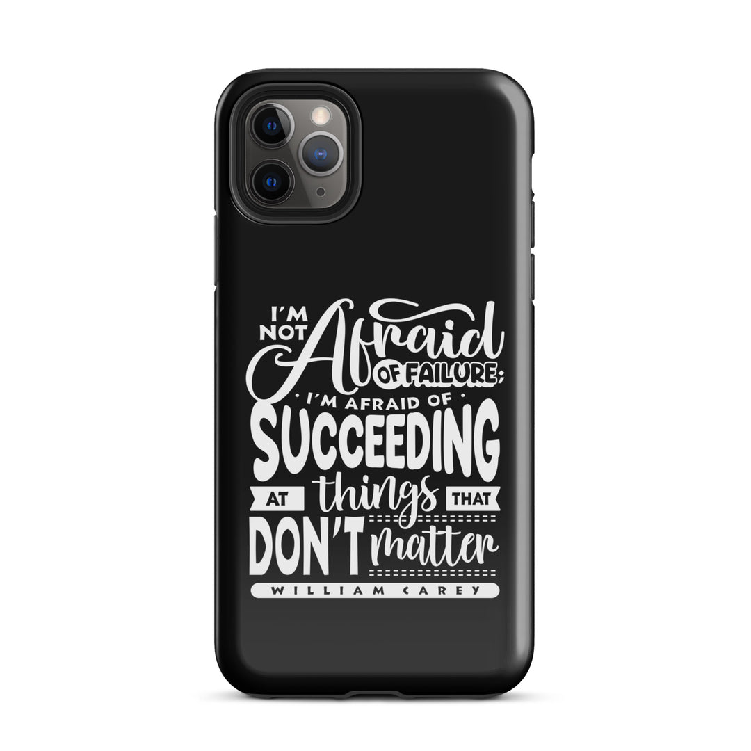 Christian Phone Case William Carey's Things That Matter Black for iPhone® iPhone® Phone Cases Glossy iPhone 11 Pro Max