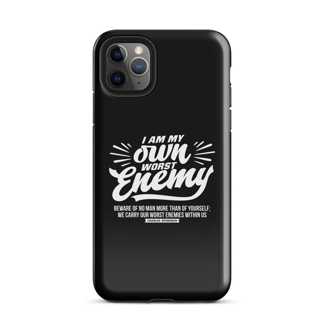 Christian Phone Case Charles Spurgeon's Worst Enemy Black for iPhone® iPhone® Phone Cases Glossy iPhone 11 Pro Max