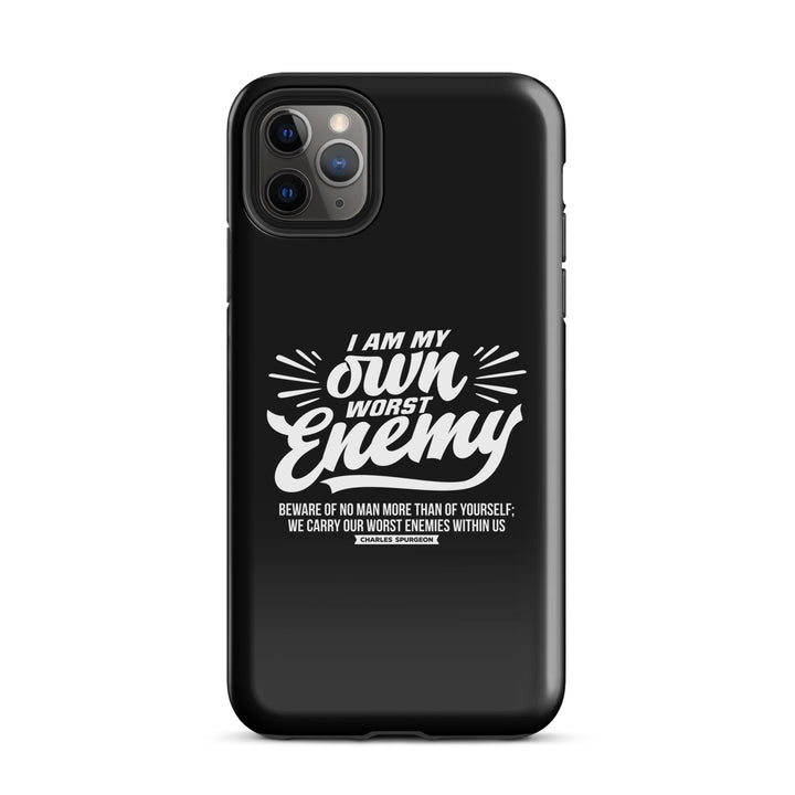 Christian Phone Case Charles Spurgeon's Worst Enemy Black for iPhone® iPhone® Phone Cases Glossy iPhone 11 Pro Max