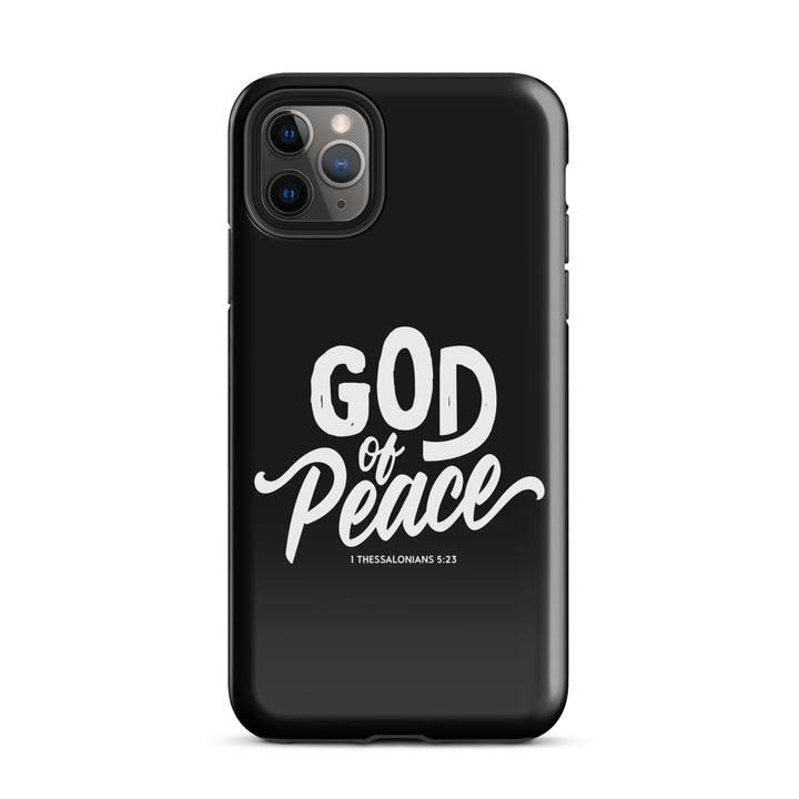 Christian Phone Case God of Peace Black for iPhone® iPhone® Phone Cases Glossy iPhone 11 Pro Max 
